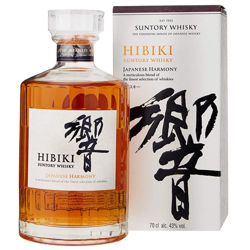 Hibiki Japanese Harmony Suntory Whisky 70cl - Top-Rated